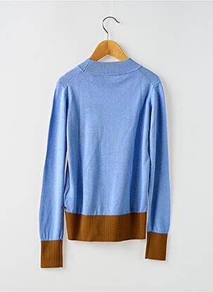 Pull resserrée sur le bas manches longues bleu BELLEROSE fille