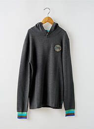 Pull stretch manches longues gris SCOTCH & SODA garcon
