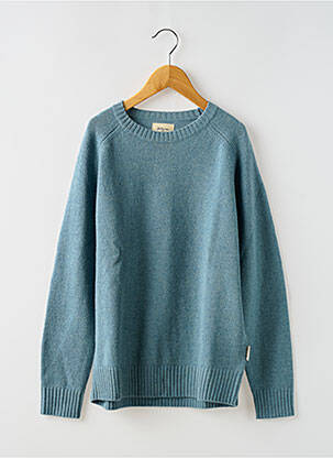 Pull stretch manches longues bleu BELLEROSE garçon