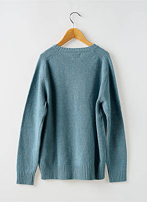 Pull stretch manches longues bleu BELLEROSE garçon