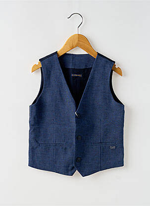 Gilet sans manche coupe droite bleu MAYORAL garcon