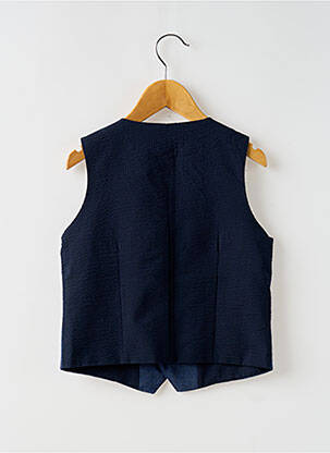 Gilet sans manche coupe droite bleu MAYORAL garçon