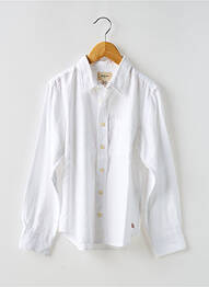 Chemise manches longues coupe droite blanc BELLEROSE garcon