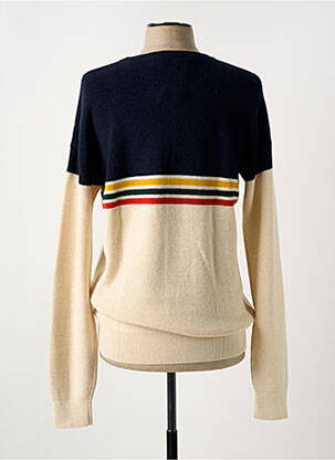 Pull stretch manches longues bleu BELLEROSE garçon