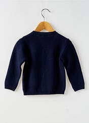 Gilet manches longues bleu PAZ RODRIGUEZ pour garçon seconde vue