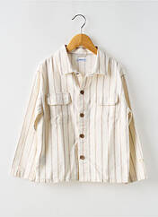 Chemise manches longues beige MAYORAL pour garçon seconde vue