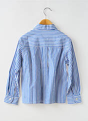 Chemise manches longues bleu BELLEROSE pour garçon seconde vue