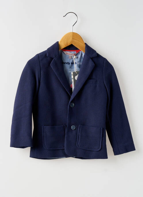 Blazer poches bleu BOBOLI garcon