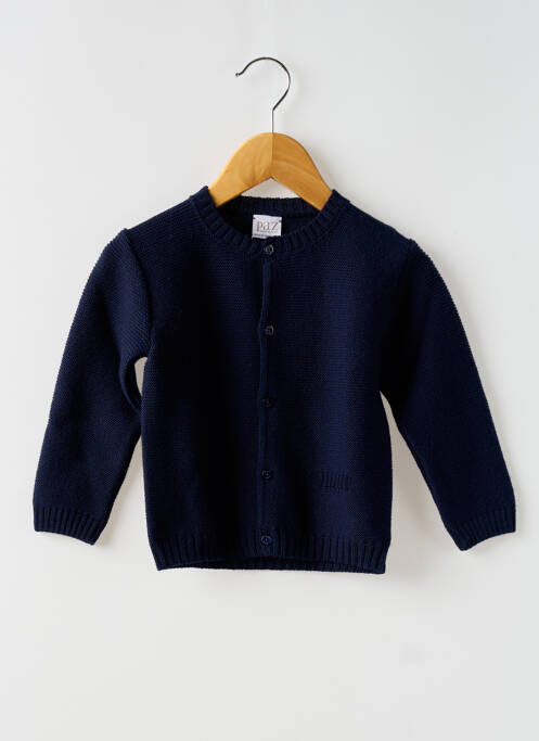 Gilet manches longues bleu PAZ RODRIGUEZ pour garçon