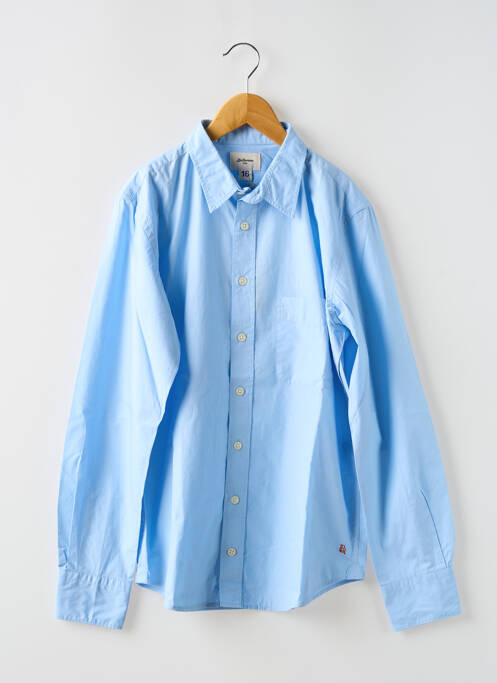 Chemise manches longues bleu BELLEROSE pour garçon