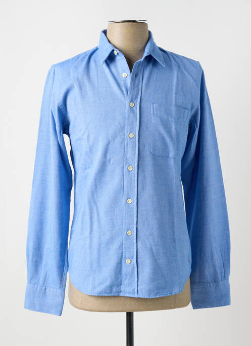 Chemise manches longues bleu BELLEROSE pour garçon