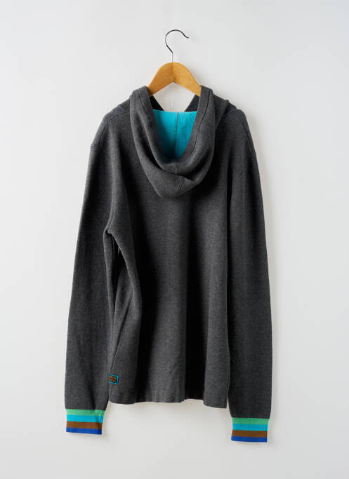 Pull stretch manches longues gris SCOTCH & SODA garcon