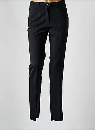 Pantalon slim poches taille haute noir CHRISTIAN MARRY femme