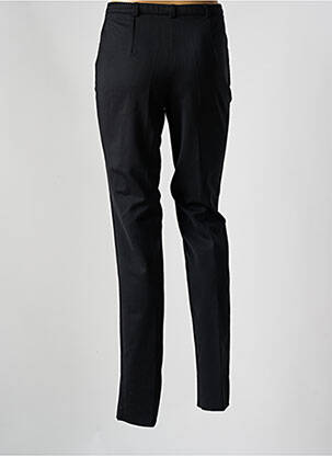 Pantalon slim taille haute taille haute noir CHRISTIAN MARRY femme