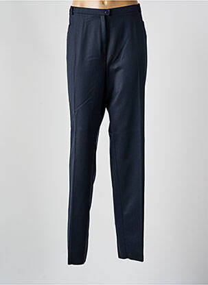 Pantalon slim poches taille haute bleu CHRISTIAN MARRY femme