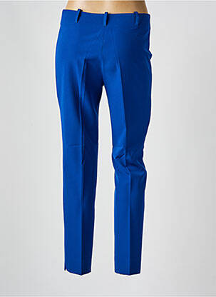 Pantalon 7/8 taille haute taille haute bleu clair ESTEL COLLECTION femme