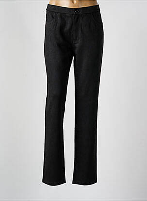 Pantalon slim stretch taille normale noir BARILOCHE femme