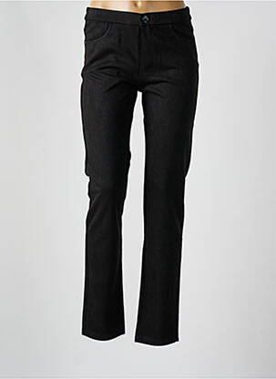 Pantalon slim stretch taille normale noir BARILOCHE femme