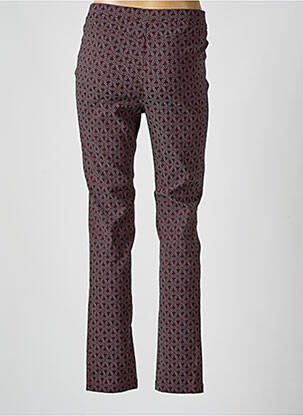 Pantalon slim taille élastique taille normale violet CHRISTIAN MARRY femme