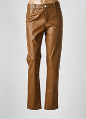 Pantalon slim marron BARILOCHE pour femme seconde vue