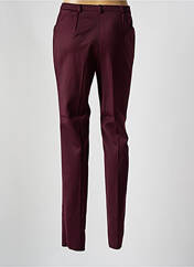 Pantalon slim violet CHRISTIAN MARRY pour femme seconde vue