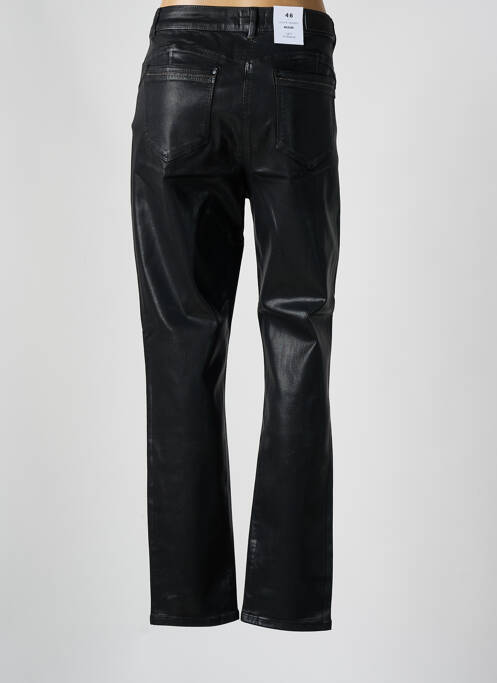 Jeans coupe slim taille normale taille normale noir JULIE GUERLANDE femme