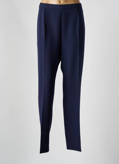 Pantalon droit bleu ARONA pour femme