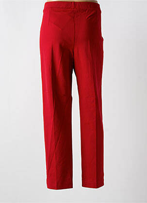 Pantalon slim taille élastique taille normale rouge BARILOCHE femme