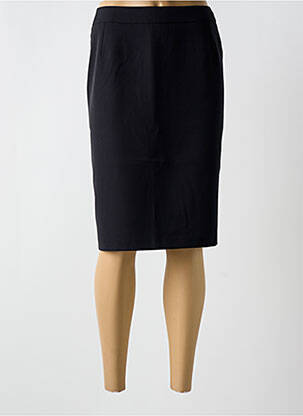 Jupe mi-longue stretch noir BARBARA LEBEK femme