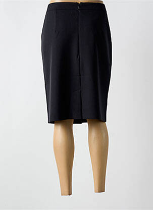 Jupe mi-longue stretch noir BARBARA LEBEK femme