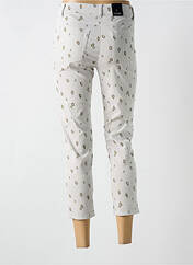 Pantalon 7/8 blanc STARK pour femme seconde vue