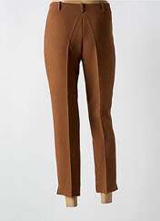 Pantalon 7/8 marron ESTEL COLLECTION pour femme seconde vue