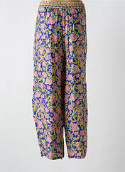 Pantalon large bleu BARILOCHE pour femme seconde vue