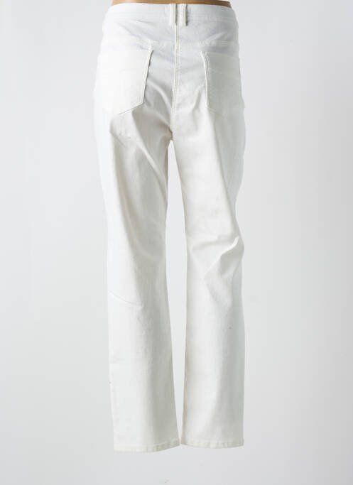 Jeans coupe droite blanc BARBARA LEBEK pour femme