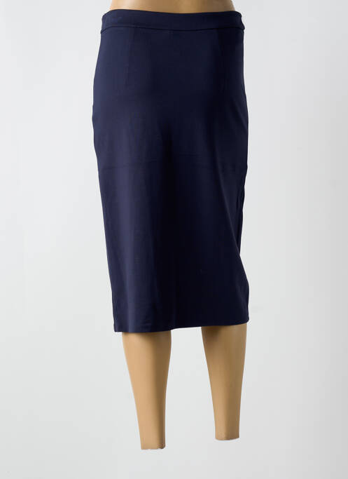 Jupe mi-longue bleu BARBARA LEBEK pour femme