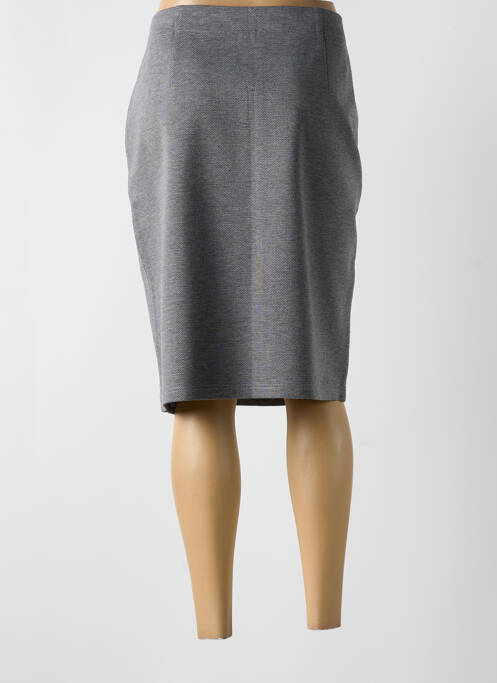 Jupe mi-longue gris BARBARA LEBEK pour femme