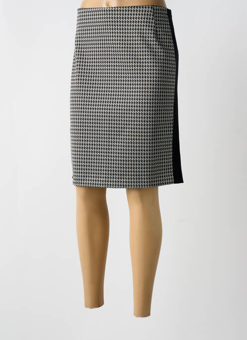 Jupe mi-longue noir BARILOCHE pour femme