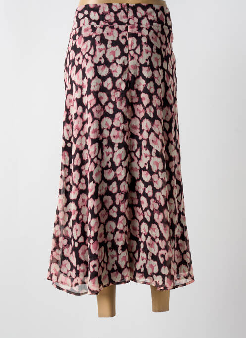 Jupe mi-longue noir JULIE GUERLANDE pour femme