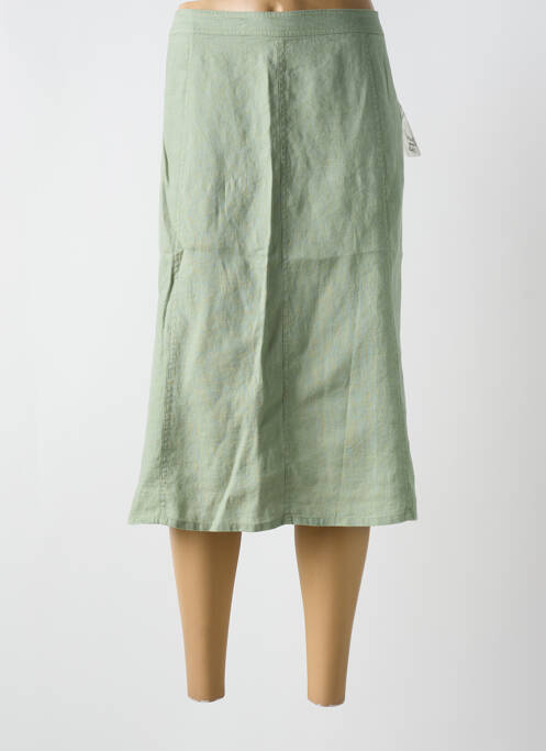Jupe mi-longue vert BARBARA LEBEK pour femme