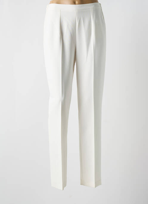 Pantalon droit blanc ARONA pour femme