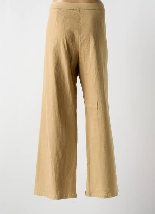 Pantalon large marron TINTA pour femme
