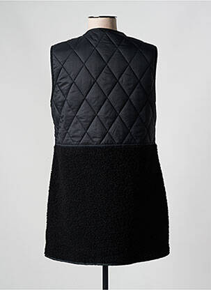 Veste casual col rond noir BARBARA LEBEK femme