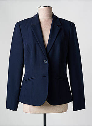 Blazer poches bleu BARBARA LEBEK femme