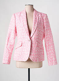 Blazer coupe cintrée rose BARILOCHE femme