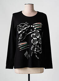 T-shirt manches longues manches longues noir GREGORY PAT femme