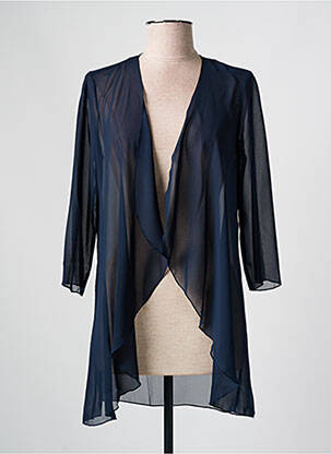 Veste casual coupe droite bleu GREGORY PAT femme
