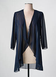 Veste casual coupe droite bleu GREGORY PAT femme