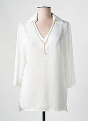 Blouse blanc ESTEL COLLECTION pour femme seconde vue