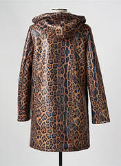 Manteau long marron ESTEL COLLECTION pour femme seconde vue