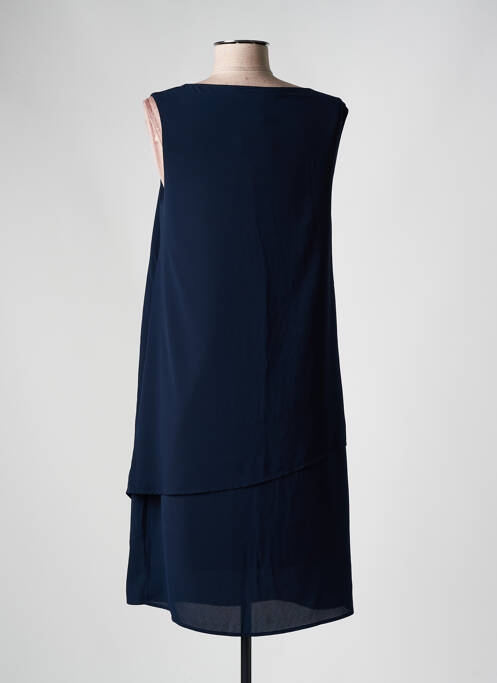 Robe mi-longue bleu BARILOCHE pour femme